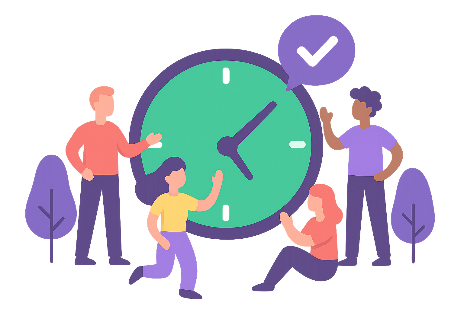 Worklog Management Illustration